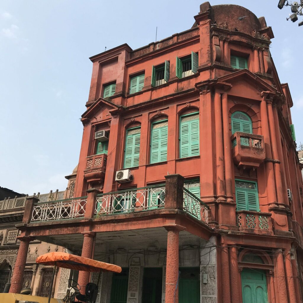 House no. 133, Bethune Row, the building where Ghalib stayed in Calcutta. [Source: Rana Safvi's Twitter Thread]